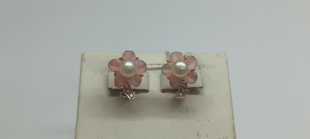 СЕРЬГИ С КАМНЯМИ (Au 585)