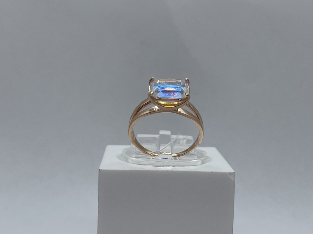 1180697 КОЛЬЦО С КАМНЕМ (Au 585)