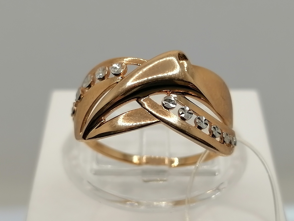 018742 КОЛЬЦО БЕЗ КАМНЯ (Au 585)
