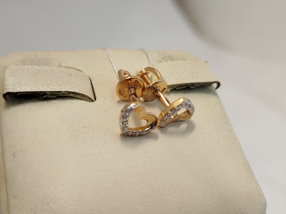 СЕРЬГИ ПУСЕТЫ (Au 585)