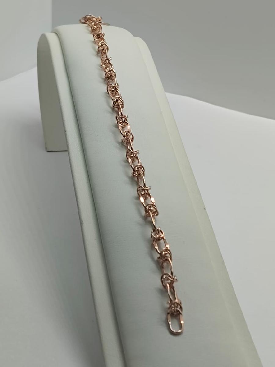 БРАСЛЕТ ПОЛНОВЕСНЫЙ Фантазия Au 585