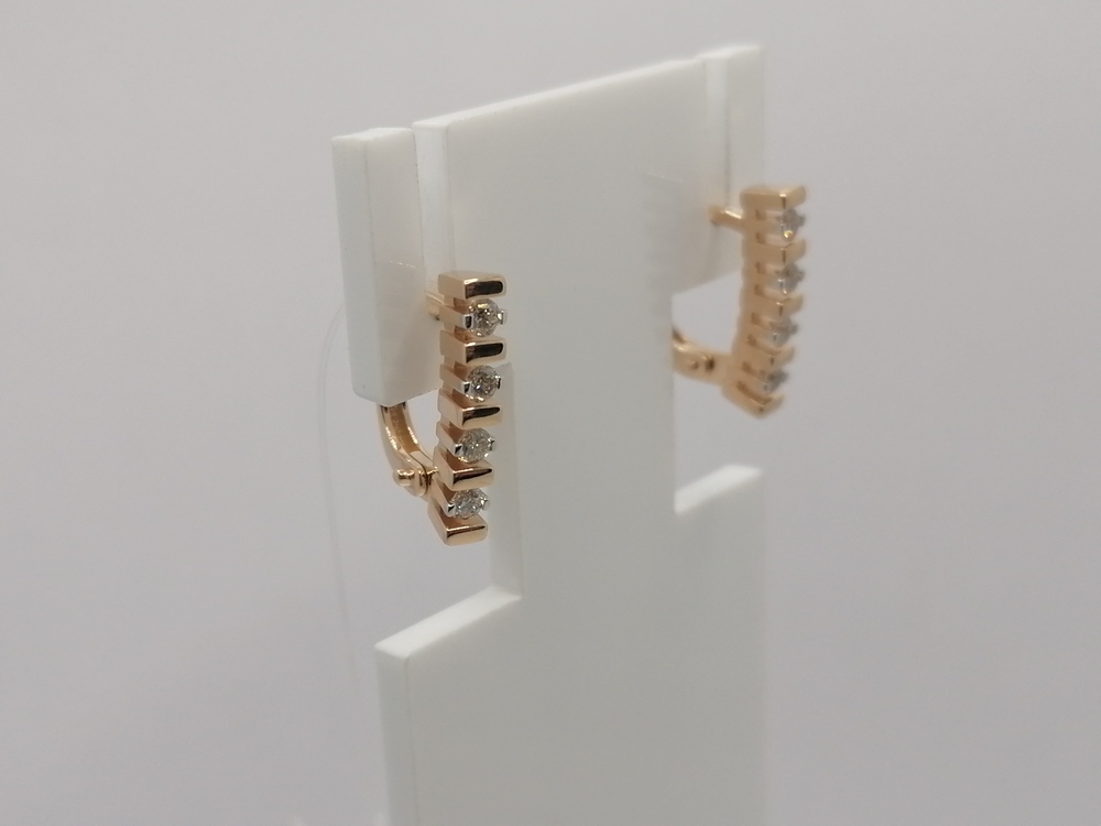 СЕРЬГИ БРИЛЛИАНТ (Au 585)