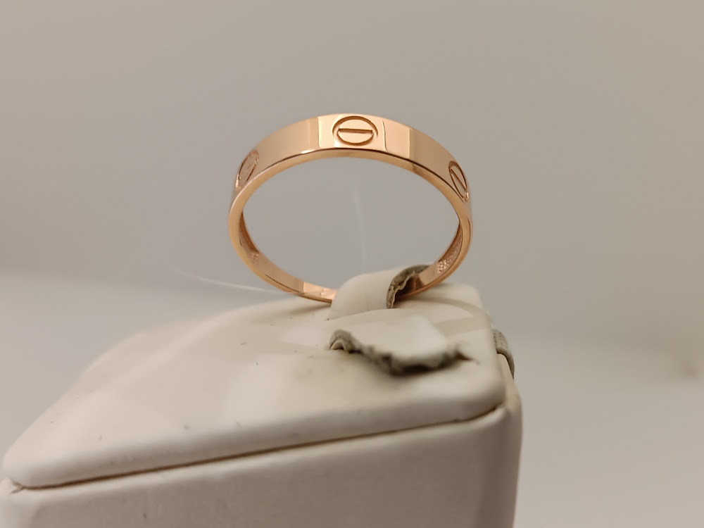 КОЛЬЦО БЕЗ КАМНЯ (Au 585)