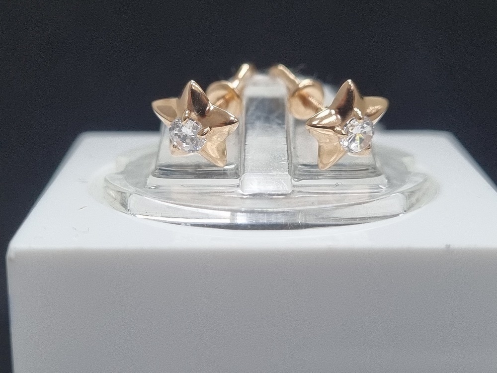 СЕРЬГИ ПУСЕТЫ (Au 585)