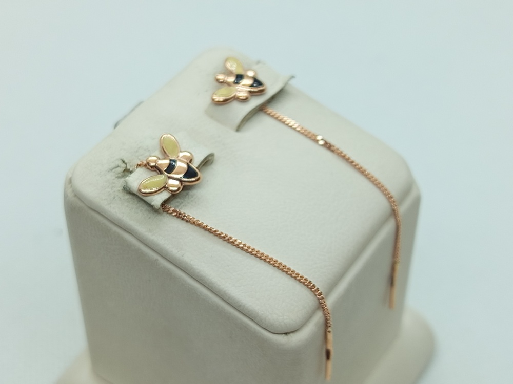 СЕРЬГИ ПРОДЕВКИ (Au 585)