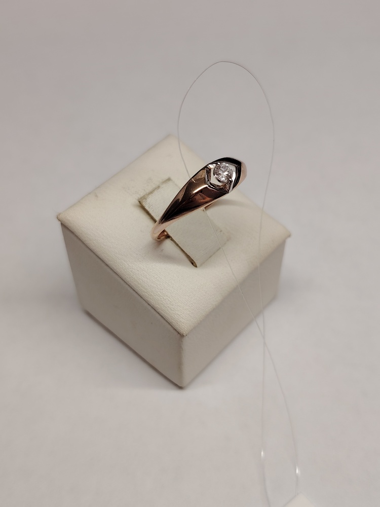 КОЛЬЦО С КАМНЕМ (Au 585)