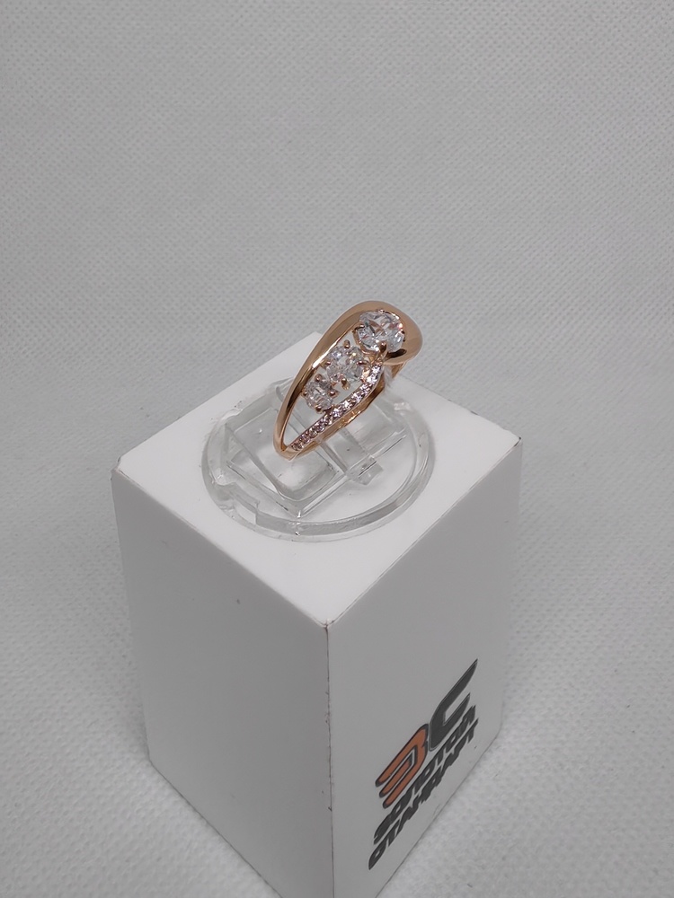 КОЛКМИ585 КОЛЬЦО С КАМНЯМИ (Au 585)