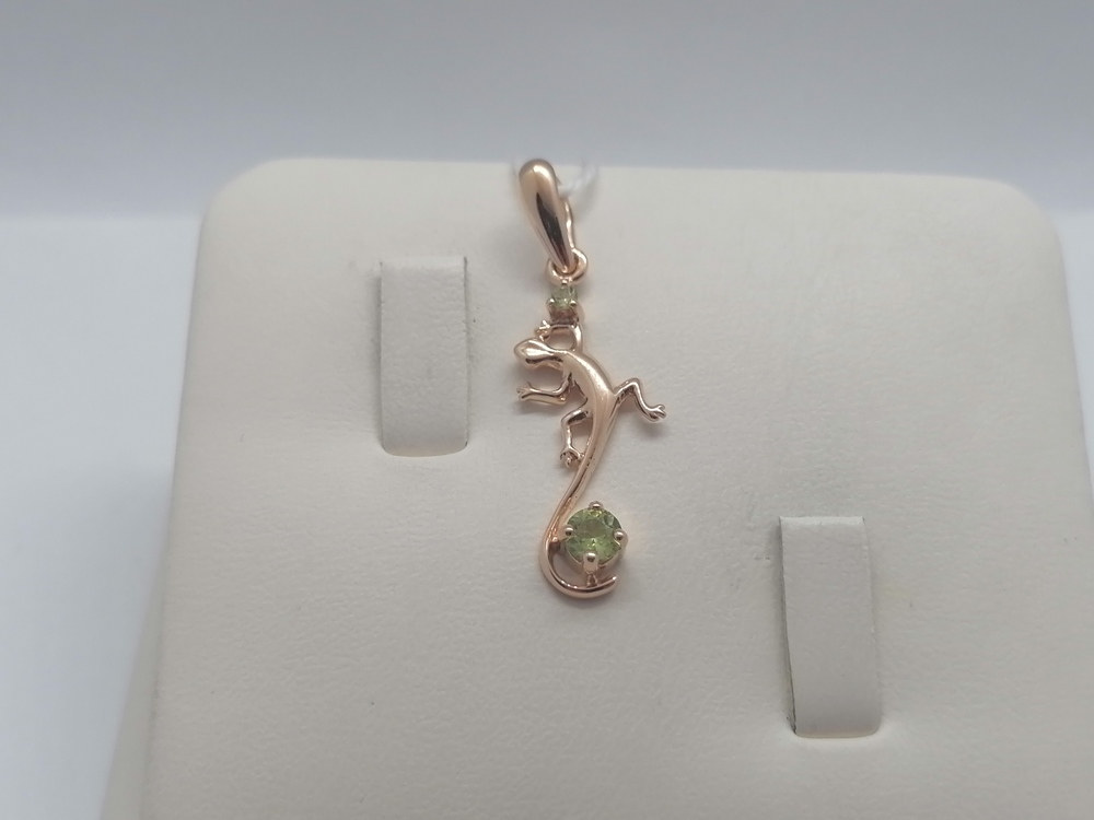 ПОДВЕСКА С КАМНЯМИ (Au 585)