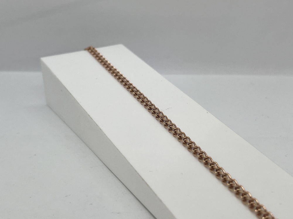 БРАСЛЕТ ПУСТОТЕЛЫЙ Царь (Au 585)