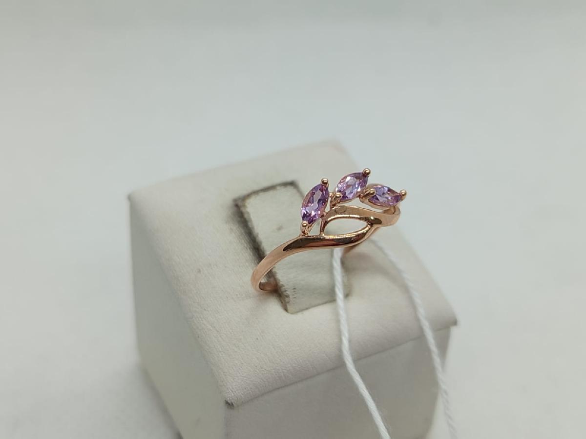 КОЛКМИ585 КОЛЬЦО С КАМНЯМИ (Au 585)