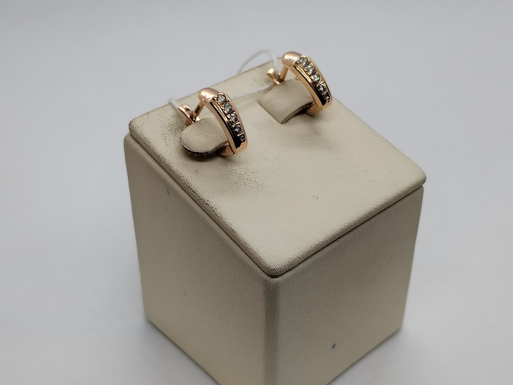 СЕРЬГИ С КАМНЯМИ (Au 585)