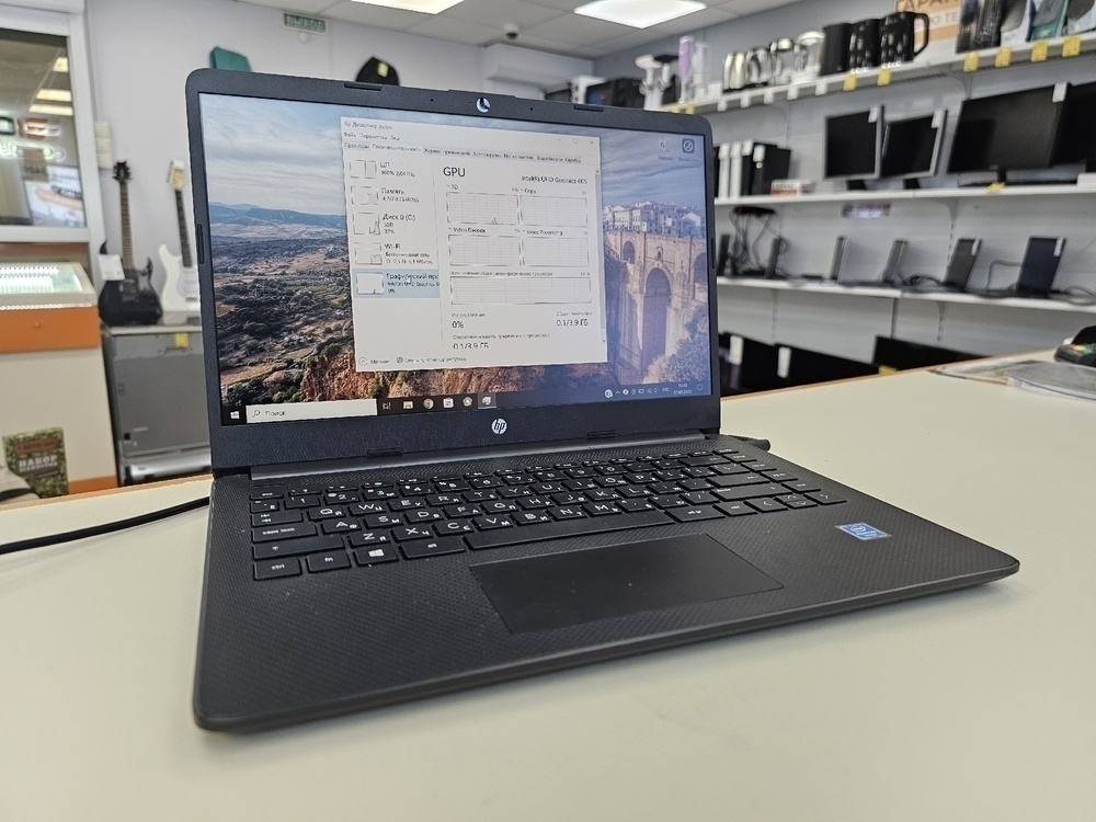 Ноутбук HP; Pentium N5030, Intel UHD Graphics 605, 8 Гб, 256 Гб, Нет