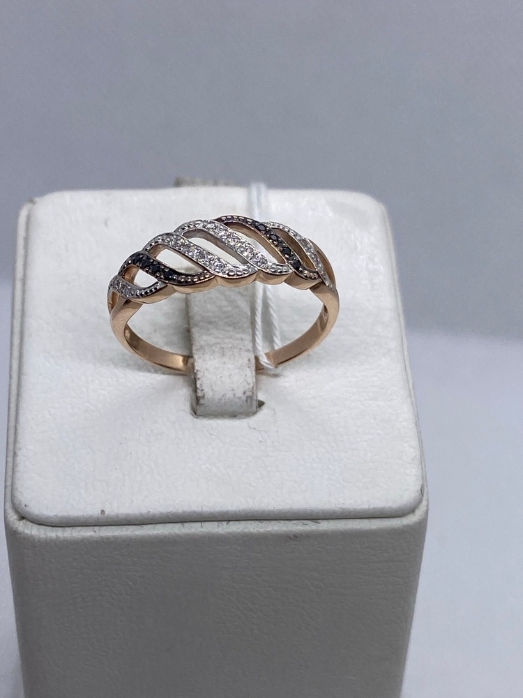 КОЛКМИ585 КОЛЬЦО С КАМНЯМИ (Au 585)