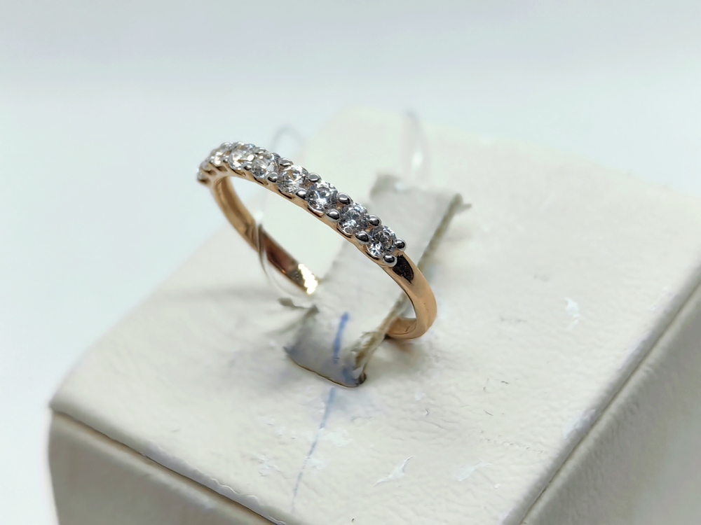 017169 КОЛЬЦО С КАМНЯМИ (Au 585)