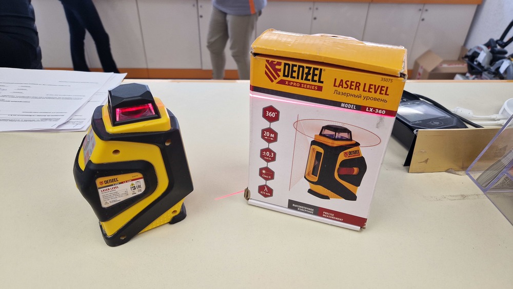 Нивелир Denzel LX 360