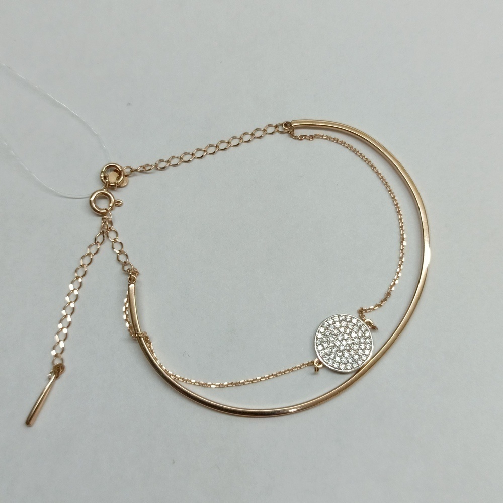 БРАСЛЕТ С КАМНЯМИ (Au 585)