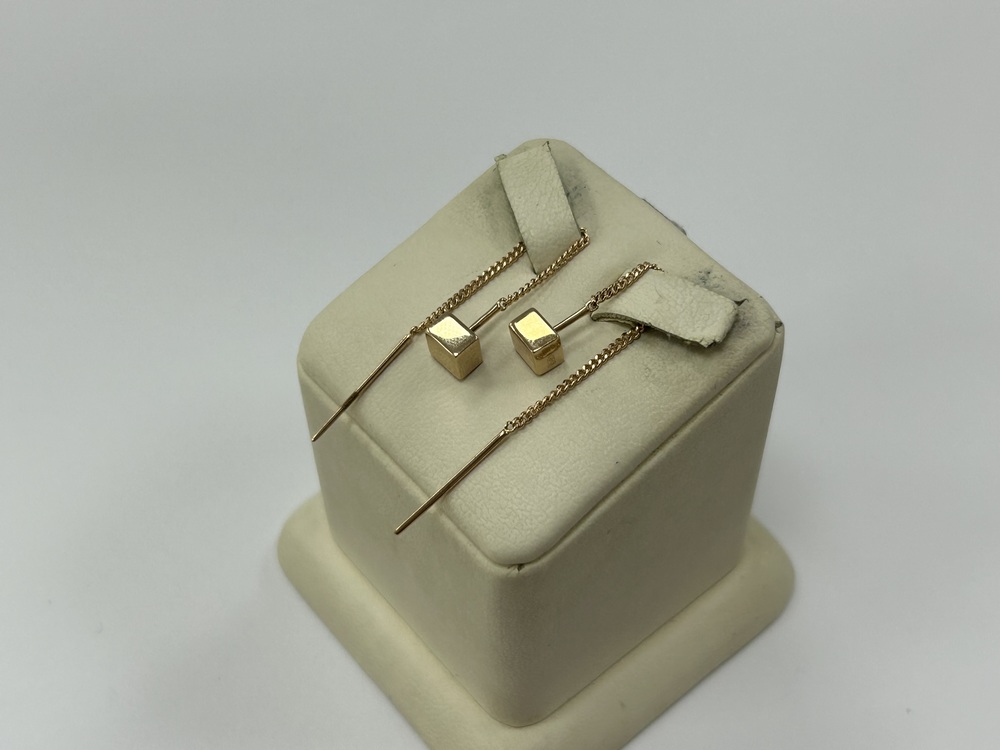 СПРО585 СЕРЬГИ ПРОДЕВКИ (Au 585)