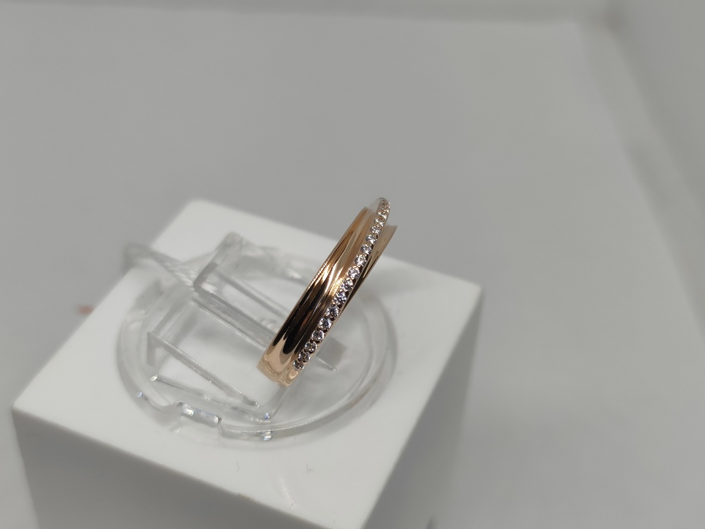 КОЛКМИ585 КОЛЬЦО С КАМНЯМИ (Au 585)