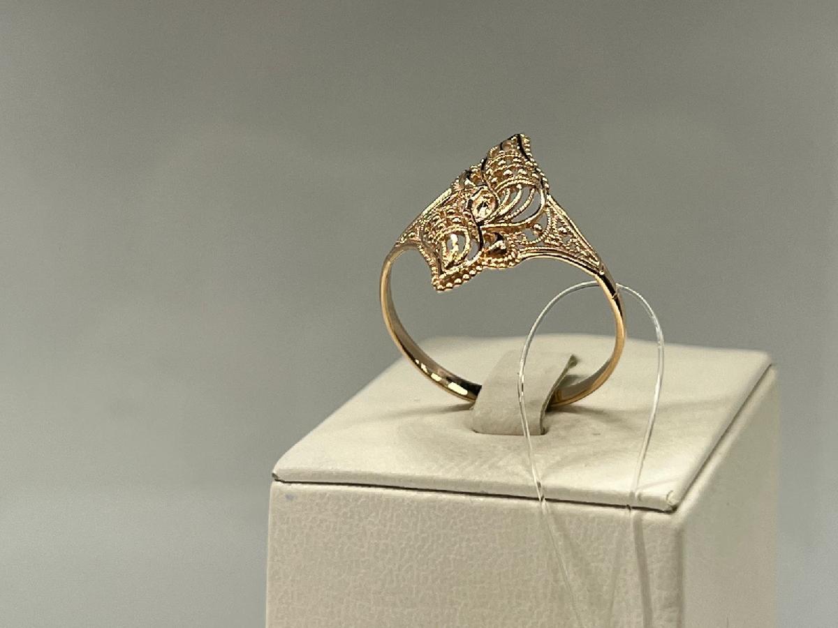 КОЛЬЦО БЕЗ КАМНЯ (Au 585)