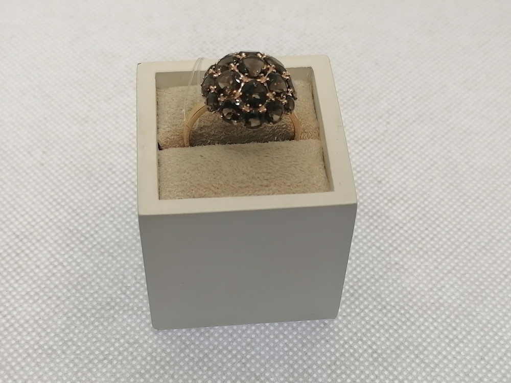 КОЛЬЦО РАУХ-ТОПАЗ (Au 585)