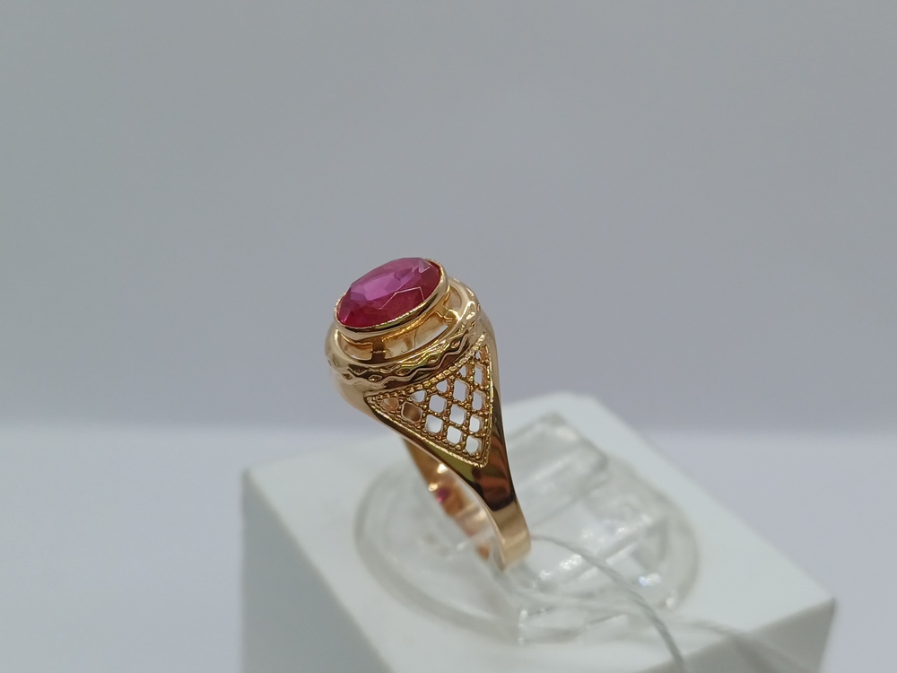 КОЛЬЦО С КАМНЕМ (Au 583)