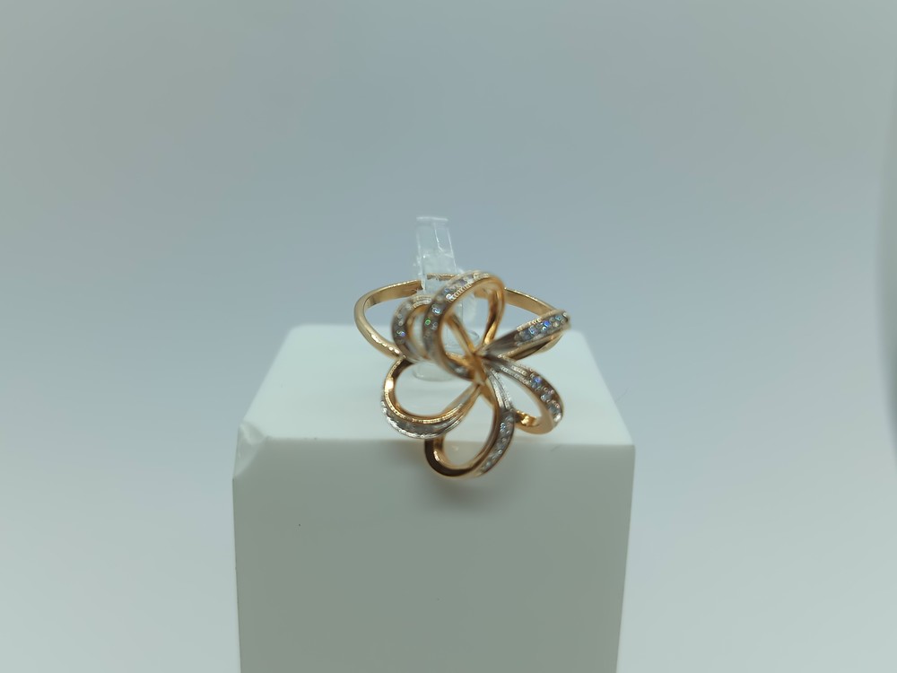 КОЛКМИ585 КОЛЬЦО С КАМНЯМИ (Au 585)