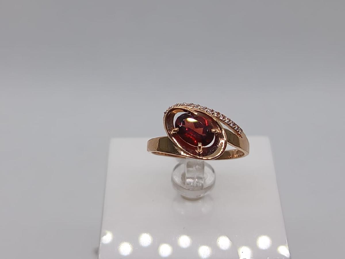 КОЛКМИ585 КОЛЬЦО С КАМНЯМИ (Au 585)