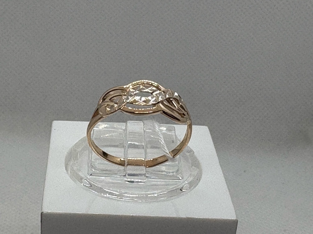 КОЛБКМ585 КОЛЬЦО БЕЗ КАМНЯ (Au 585)