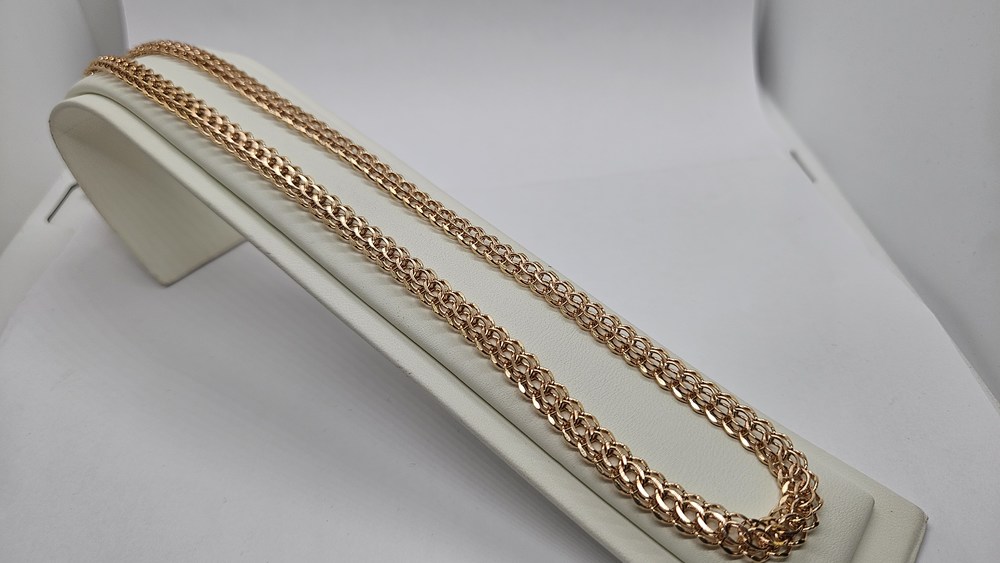 ЦЛИТ585 ЦЕПЬ ПОЛНОВЕСНАЯ Итальянка (Au 585)