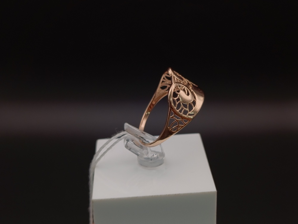 КОЛБКМ585 КОЛЬЦО БЕЗ КАМНЯ (Au 585)