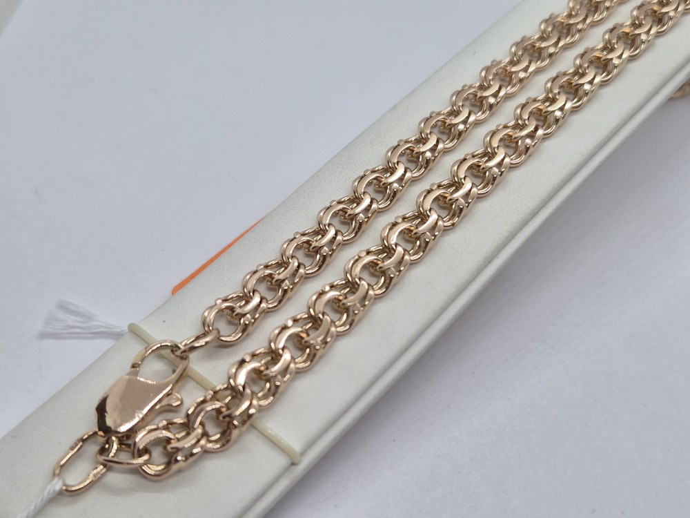 ЦЕПЬ ПОЛНОВЕСНАЯ Бисмарк (Au 585)