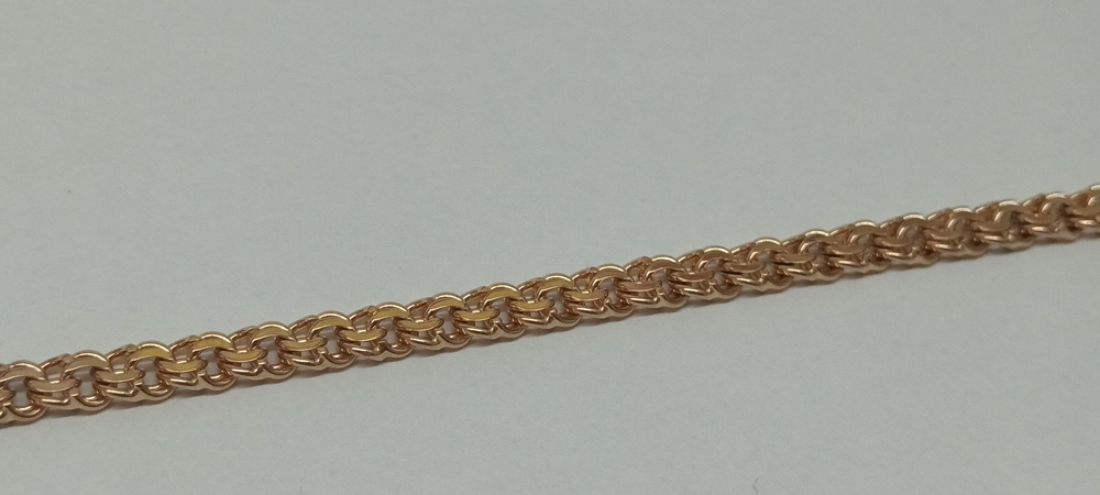 БРАСЛЕТ ПОЛНОВЕСНЫЙ Бисмарк (Au 585)