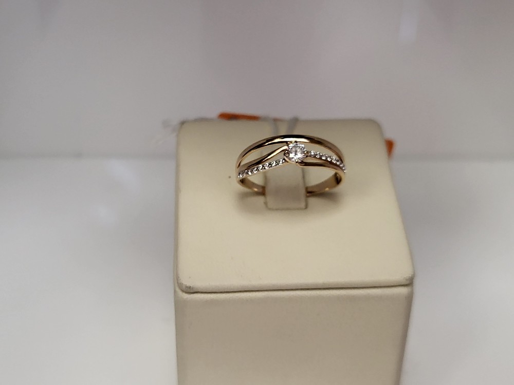 КОЛКМИ585 КОЛЬЦО С КАМНЯМИ (Au 585)
