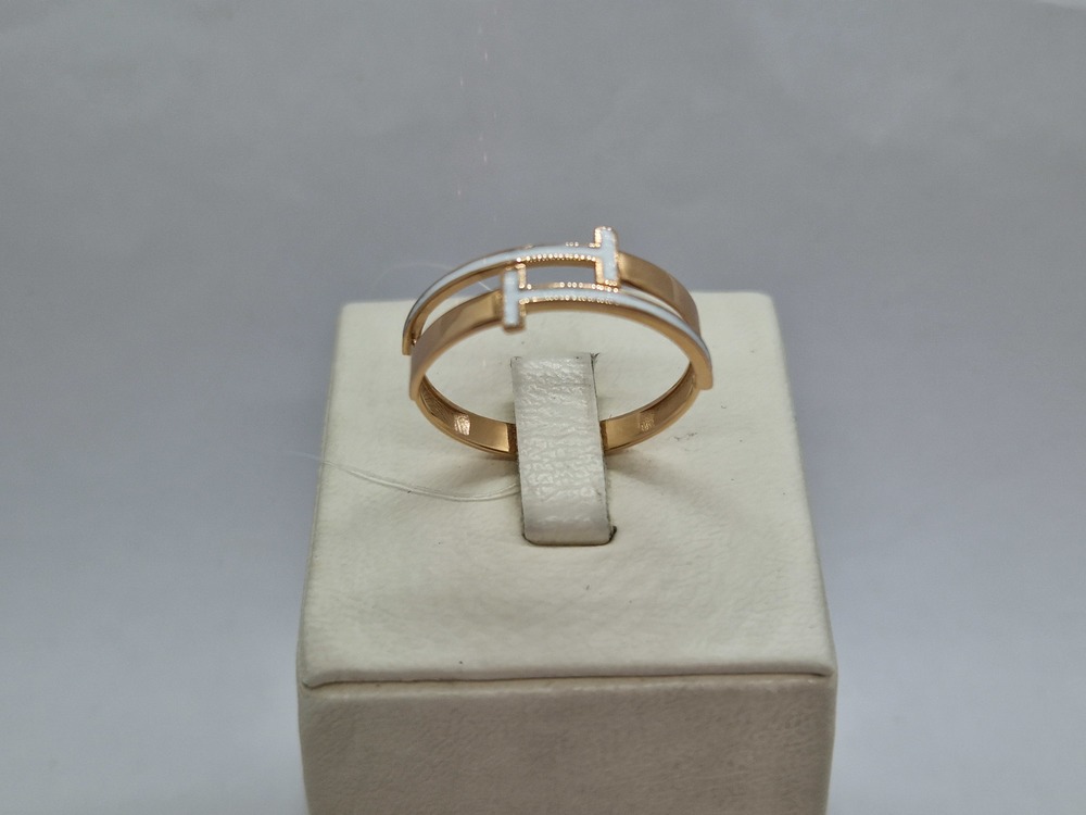 КОЛЬЦО ЭМАЛЬ (Au 585)