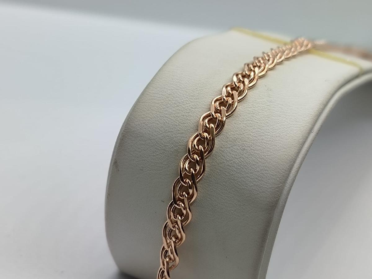 НБ 12-200ПГ БРАСЛЕТ ПУСТОТЕЛЫЙ (Au 585)