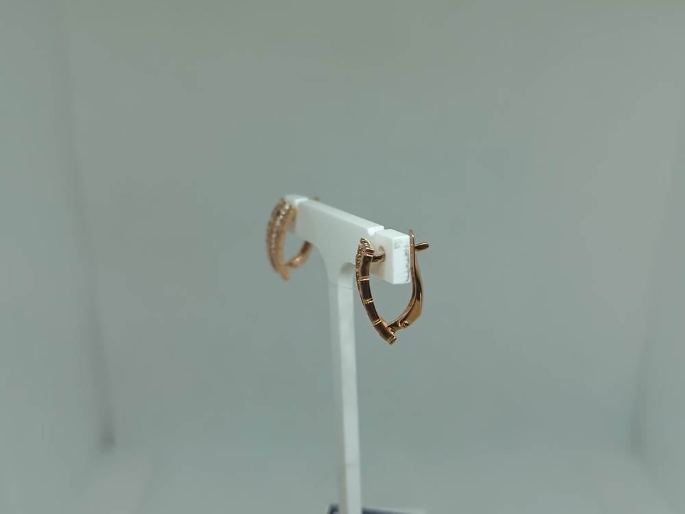 СЕРЬГИ С КАМНЯМИ (Au 585)