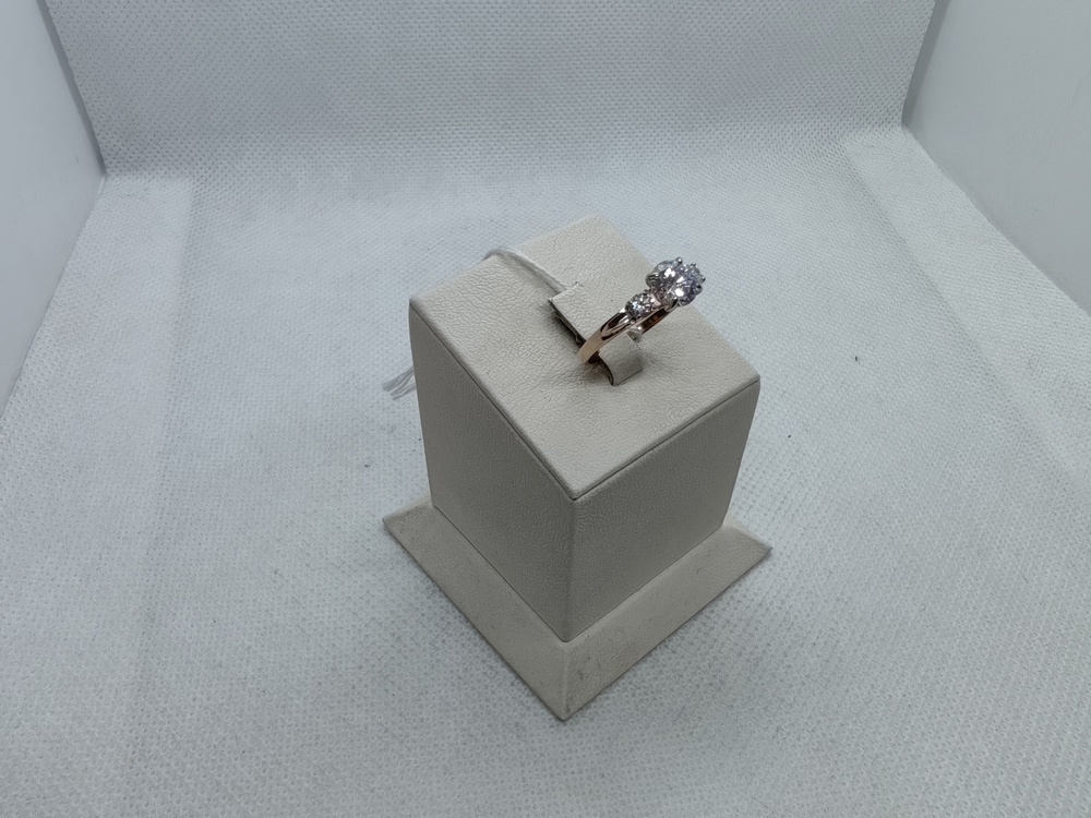 КОЛКМИ585 КОЛЬЦО С КАМНЯМИ (Au 585)