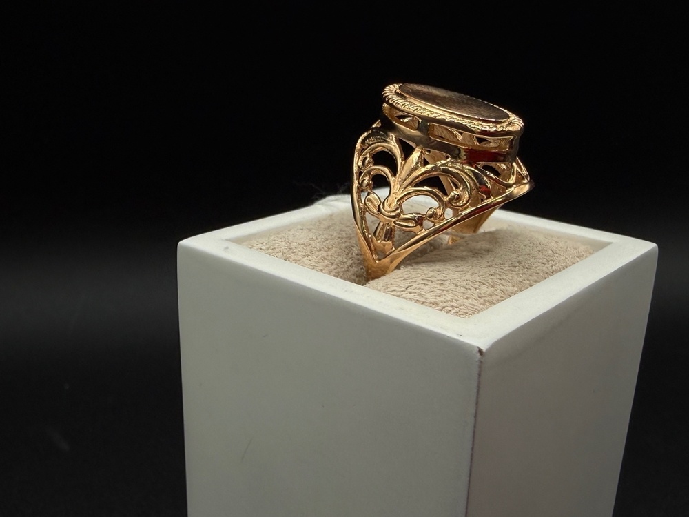 КОЛБКМ585 КОЛЬЦО БЕЗ КАМНЯ (Au 585)