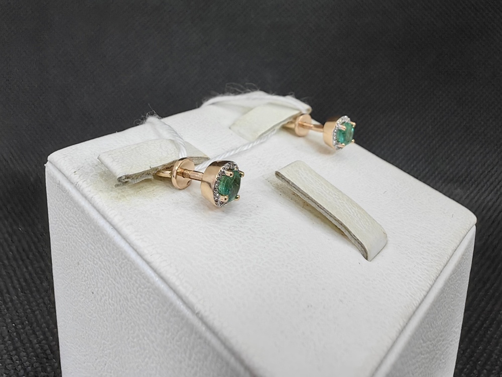 СЕРЬГИ БРИЛЛИАНТ (Au 585)