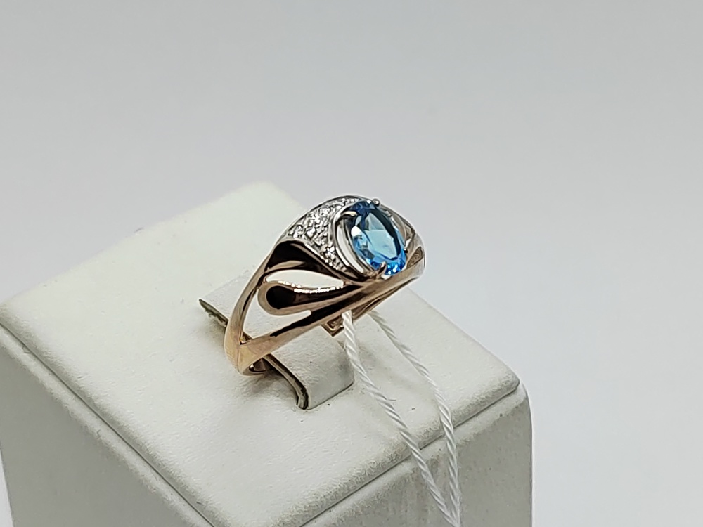 КОЛКМИ585 КОЛЬЦО С КАМНЯМИ (Au 585) КОЛКМИ585 КОЛЬЦО С КАМНЯМИ (Au 585)