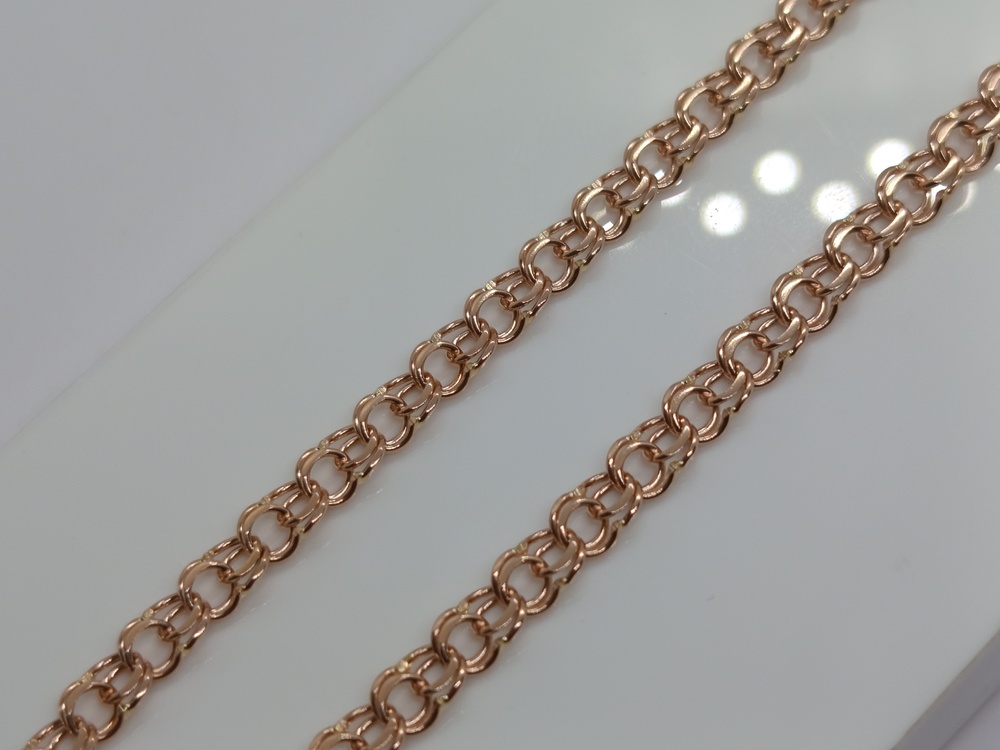 ЦЕПЬ ПОЛНОВЕСНАЯ Бисмарк (Au 585)