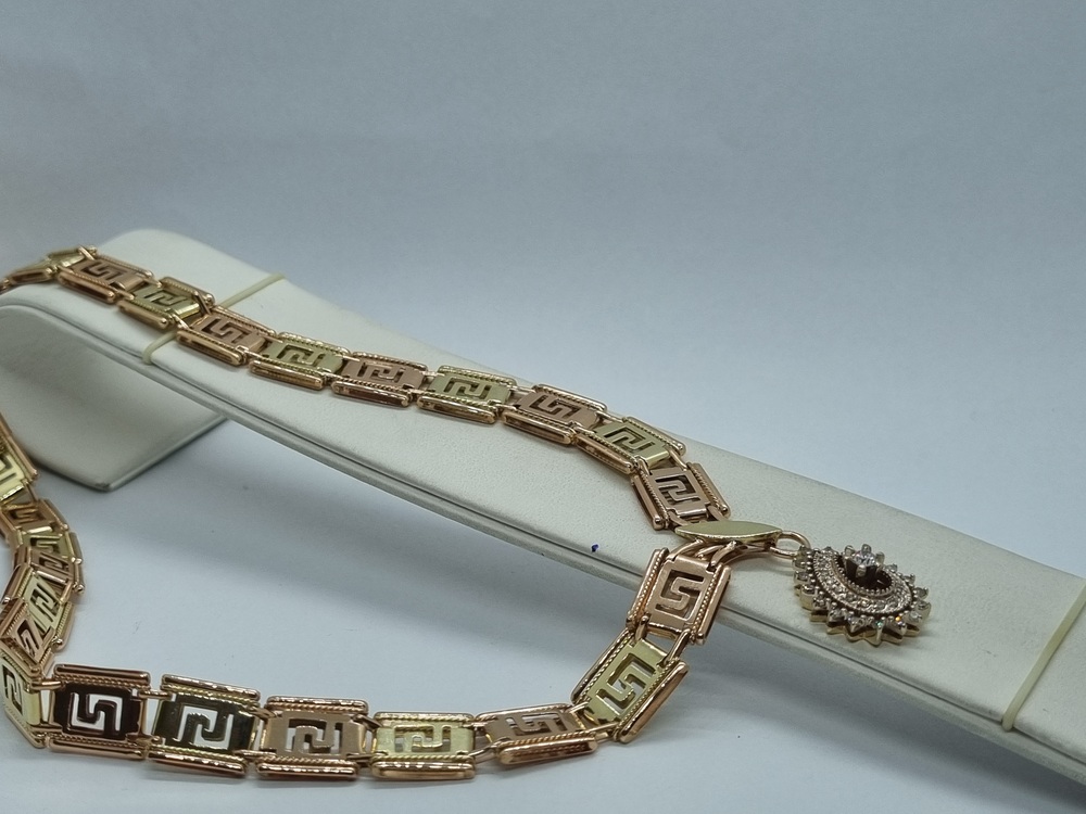 КОЛЬЕ БРИЛЛИАНТ Au 583