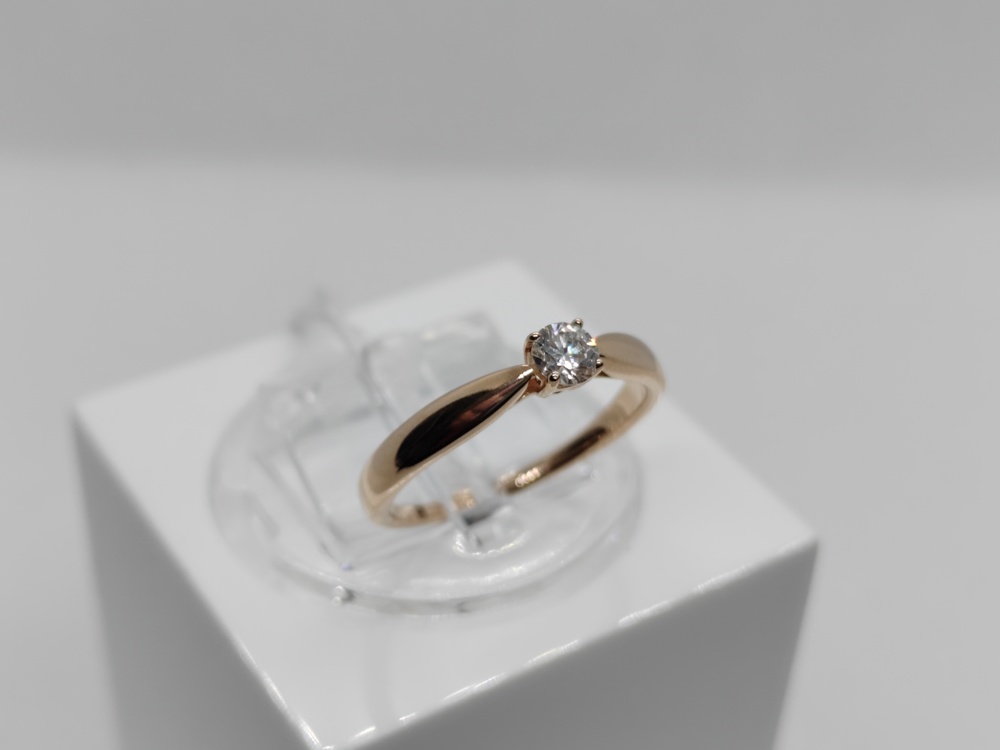 КОЛЬЦО БРИЛЛИАНТ Au 585