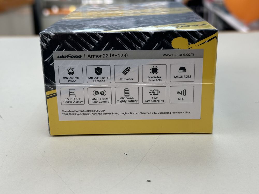 Смартфон Ulefone ARMOR 22 8/128