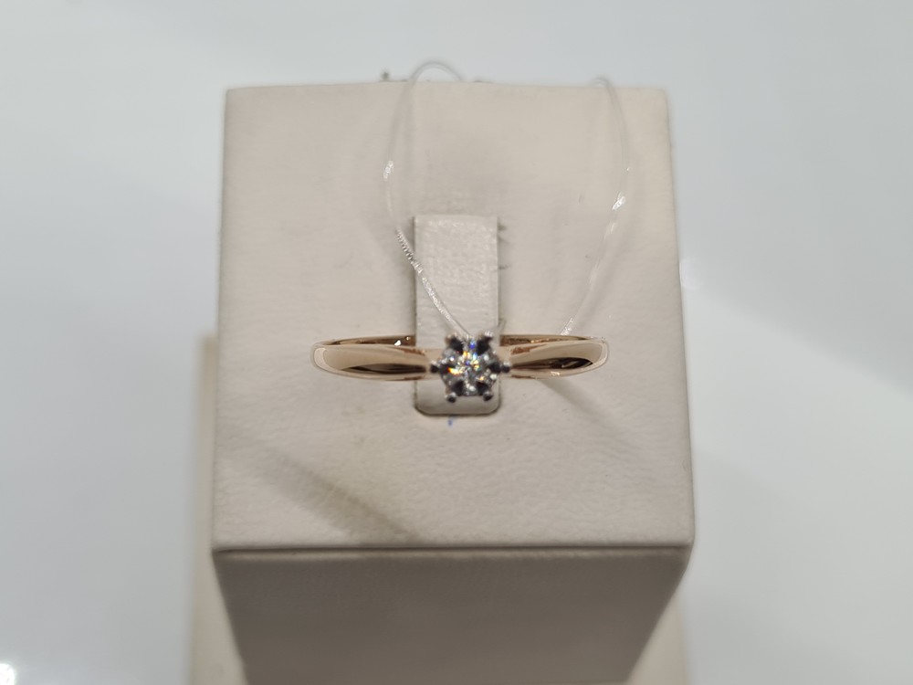 КОЛЬЦО БРИЛЛИАНТ (Au 585)