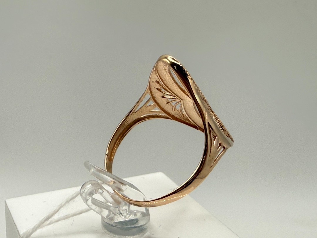 КОЛБКМ585 КОЛЬЦО БЕЗ КАМНЯ (Au 585)