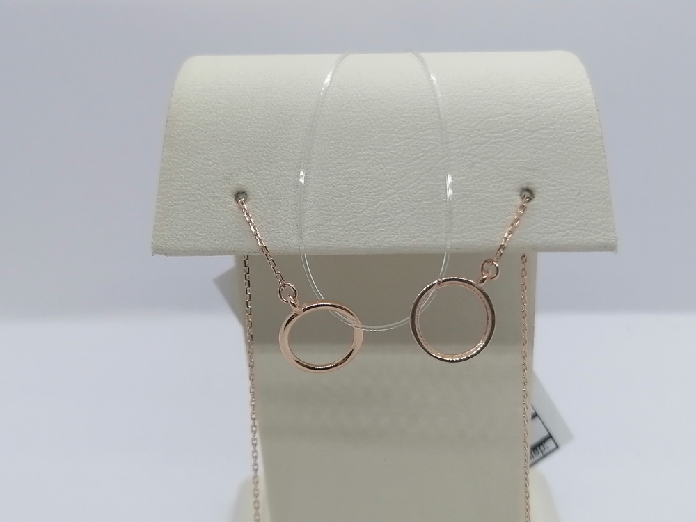 СЕРЬГИ ПРОДЕВКИ без камня (Au 585)