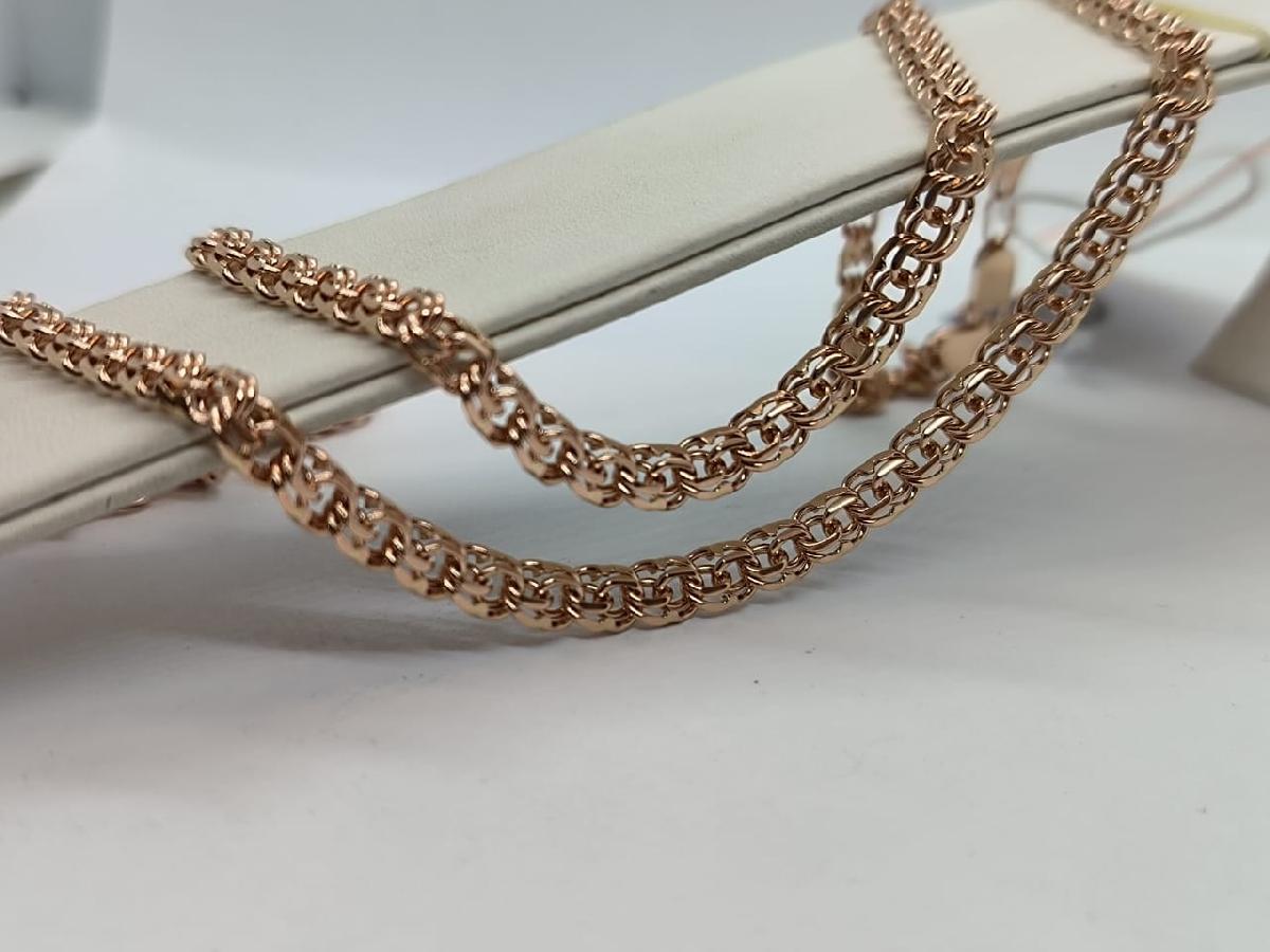 ЦЕПЬ ПОЛНОВЕСНАЯ Бисмарк (Au 585)