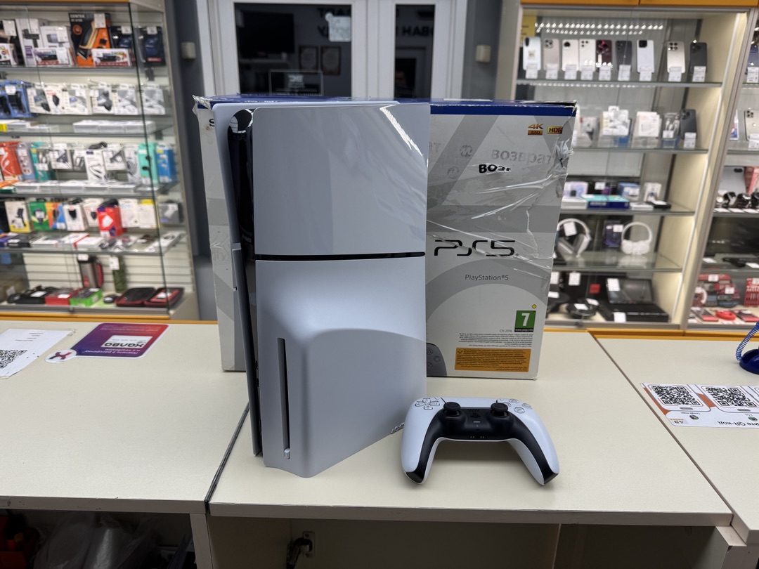 Игровая приставка PlayStation 5 Slim 1TB (С дисководом)