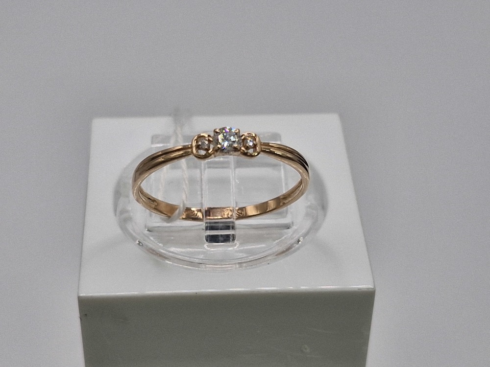 КОЛЬЦО БРИЛЛИАНТ Au 585